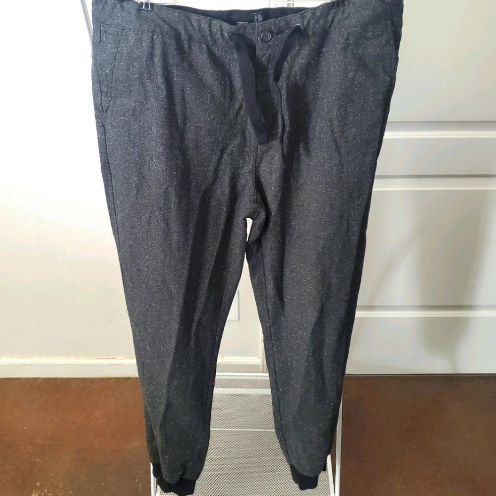 💸DONATED 💸 ASOS Herringbone Drawstring Joggers